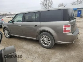 2013 Ford Flex SEL z VIN 2FMGK5C89DBD37239, wystawiony jako Copart lot #86277644 z przebiegiem 127 866 mil mil oraz Szkoda całkowita • Salvage title. Historia ofert i sprzedaży dostępna na DreamBid. Obrazek 2.