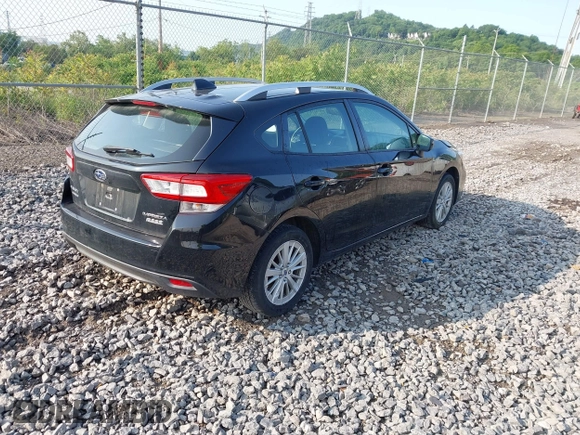 2017 Subaru Impreza Premium with VIN 4S3GTAB6XH3739495, listed as a IAAI auction lot 42400471 with 75,850 mi miles and . Bid and sale history available at DreamBid. Image 4.