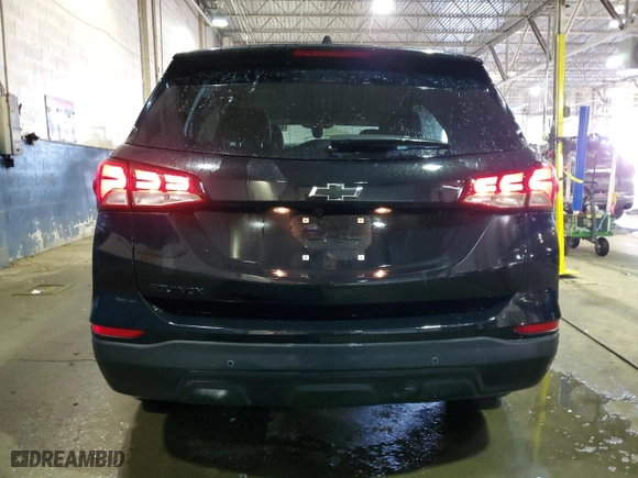 2024 Chevrolet Equinox LS with VIN 3GNAXHEG6RL339244, listed as a Copart auction lot 44581035 with 4,311 mi miles and Non Repairable. Bid and sale history available at carsss.com. Image 6.