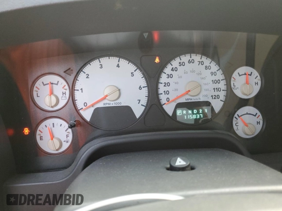 2006 Dodge 1500 SLT with VIN 1D7HU16286J184344, listed as a Copart auction lot 79322384 with 115,837 mi miles and Salvage Title. Bid and sale history available at DreamBid. Image 9.