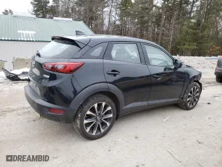2019 Mazda CX-3 Touring with VIN JM1DKFC7XK1454809, listed as a Copart auction lot 46274145 with 75,255 mi miles and Salvage Title. Bid and sale history available at carsss.com. Image 3.