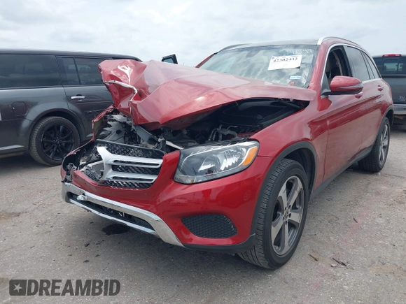 2019 Mercedes-Benz GLC 300 with VIN WDC0G4JB5KV120914, listed as a IAAI auction lot 42302432 with Not provided miles and . Bid and sale history available at DreamBid. Image 17.