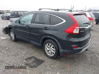 2015 Honda CR-V EX-L with VIN 5J6RM4H77FL044261, listed as a IAAI auction lot 41865353 with Not Provided miles. Bid and sale history available at carsss.com. Image 3.