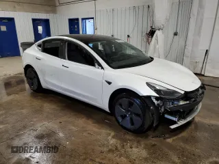 2023 Tesla Model 3 z VIN 5YJ3E1EA4PF475734, wystawiony jako Copart lot #46301445 z przebiegiem 20 643 mil mil oraz Szkoda całkowita • Salvage title. Historia ofert i sprzedaży dostępna na DreamBid. Obrazek 4.