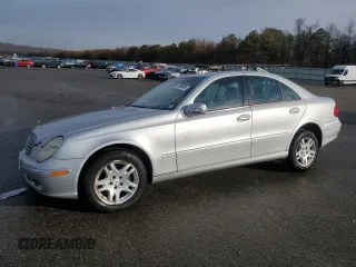 2004 Mercedes-Benz E 320 with VIN WDBUF65JX4A425681, listed as a Copart auction lot 43060365 with 179,955 mi miles and Salvage Title. Bid and sale history available at carsss.com. Image 1.