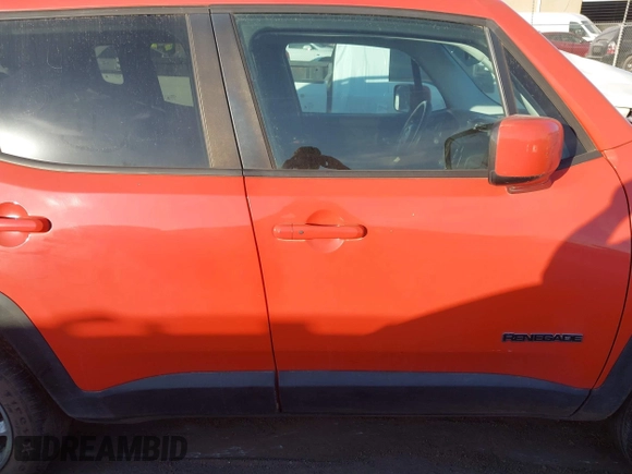 2017 Jeep Renegade Altitude with VIN ZACCJBBB7HPF73083, listed as a IAAI auction lot 41114187 with 1 mi miles. Bid and sale history available at carsss.com. Image 13.