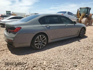 2022 BMW 7 Series 740i with VIN WBA7T2C01NCG99089, listed as a Copart auction lot 58748775 with 40,533 mi miles and Salvage title. Bid and sale history available at DreamBid. Image 3.