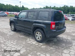 2017 Jeep Patriot Sport with VIN 1C4NJRBB7HD128164, listed as a IAAI auction lot 42577060 with 153,125 mi miles and . Bid and sale history available at DreamBid. Image 3.