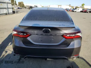2021 Toyota Camry SE Nightshade with VIN 4T1T11AK6MU495105, listed as a Copart auction lot 58915724 with 27,714 mi miles and Salvage Title. Bid and sale history available at carsss.com. Image 6.