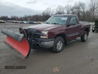 2003 Chevrolet Silverado 1500 LS with VIN 1GCEK14V33Z126249, listed as a Copart auction lot 84754524 with 105,267 mi miles and Salvage Title. Bid and sale history available at carsss.com. Image 1.