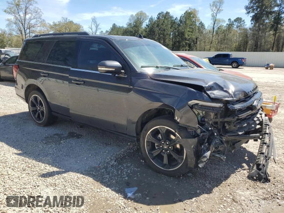 2023 Ford Expedition Limited with VIN 1FMJU2A82PEA20672, listed as a Copart auction lot 49170805 with 49,872 mi miles and Salvage title. Bid and sale history available at DreamBid. Image 4.