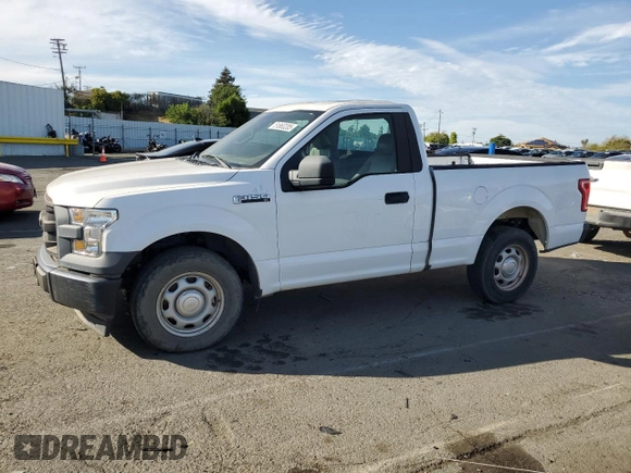 2017 Ford F-150 XL with VIN 1FTMF1CF2HKC86570, listed as a Copart auction lot 51863205 with 181,397 mi miles and Clean Title. Bid and sale history available at carsss.com. Image 1.