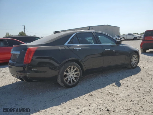 2016 Cadillac CTS Sedan RWD with VIN 1G6AP5SX2G0131368, listed as a Copart auction lot 75828414 with 93,153 mi miles and Salvage Title. Bid and sale history available at carsss.com. Image 3.