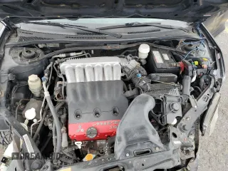 2007 Mitsubishi Eclipse GT with VIN 4A3AL35TX7E017382, listed as a Copart auction lot 76001374 with 0 mi miles and Salvage Title. Bid and sale history available at carsss.com. Image 12.