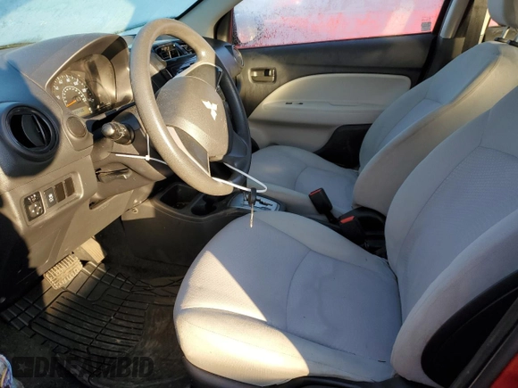 2017 Mitsubishi Mirage ES z VIN ML32F3FJ0HH004025, wystawiony jako Copart lot #42505725 z przebiegiem 105 543 mil mil oraz Tytuł czysty. Historia ofert i sprzedaży dostępna na DreamBid. Obrazek 7.
