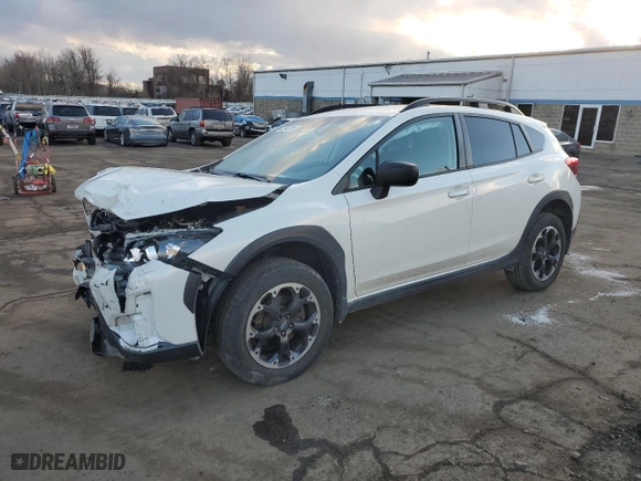 2021 Subaru Crosstrek with VIN JF2GTABC7MH365710, listed as a Copart auction lot 42948795 with 35,153 mi miles and Salvage Title. Bid and sale history available at carsss.com. Image 1.