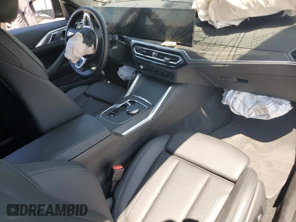 2024 BMW 4 Series M440i with VIN WBA83AP01RCP68732, listed as a Copart auction lot 69633904 with 0 mi miles and Salvage Title. Bid and sale history available at carsss.com. Image 8.