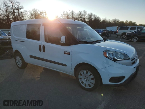 2017 Ram ProMaster City Cargo Van Tradesman SLT with VIN ZFBERFBB1H6D57683, listed as a Copart auction lot 87460824 with 96,820 mi miles and Salvage Title. Bid and sale history available at carsss.com. Image 4.