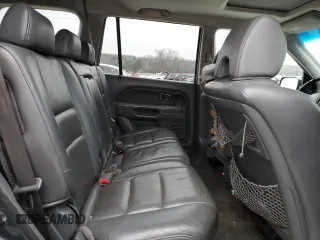 2006 Honda Pilot EX-L with VIN 2HKYF18506H508780, listed as a Copart auction lot 45502155 with 209,765 mi miles and Salvage Title. Bid and sale history available at DreamBid. Image 11.