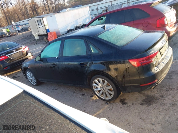 2017 Audi A4 Premium with VIN WAUANAF47HN039038, listed as a IAAI auction lot 41439609 with 121,410 mi miles. Bid and sale history available at carsss.com. Image 14.