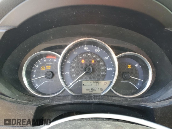 2014 Toyota Corolla L с VIN 5YFBURHE0EP017301, выставлен на аукционе Copart как лот 51246435 с пробегом 180 718 миль миль и Списание • Salvage title. История ставок и продаж доступна на DreamBid. Изображение 9.