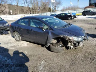 2015 Honda Civic Sedan LX with VIN 19XFB2F52FE097852, listed as a Copart auction lot 88292065 with 115,069 mi miles and Clean Title. Bid and sale history available at carsss.com. Image 4.