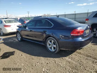 2014 Volkswagen Passat Sport with VIN 1VWBT7A32EC061872, listed as a Copart auction lot 49539465 with 130,699 mi miles and Salvage Title. Bid and sale history available at carsss.com. Image 2.
