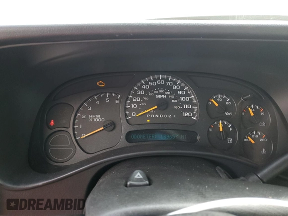 2006 Chevrolet Silverado 1500 Work Truck with VIN 1GCEC19X06Z285743, listed as a Copart auction lot 85202824 with 189,657 mi miles and Salvage Title. Bid and sale history available at carsss.com. Image 9.