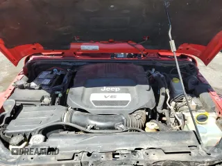 2018 Jeep Wrangler Unlimited Sahara with VIN 1C4HJWEG0JL923216, listed as a Copart auction lot 53347605 with 129,843 mi miles and Salvage title. Bid and sale history available at DreamBid. Image 12.