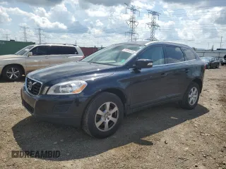 2012 Volvo XC60 PZEV with VIN YV4940DZ4C2302482, listed as a Copart auction lot 61491205 with 92,967 mi miles and Salvage title. Bid and sale history available at DreamBid. Image 1.