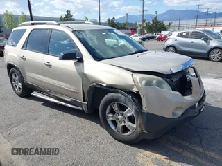 2008 GMC Acadia SLE1 z VIN 1GKER13728J205386, wystawiony jako IAAI lot #41970049 z przebiegiem 164 217 mil mil oraz . Historia ofert i sprzedaży dostępna na DreamBid. Obrazek 1.
