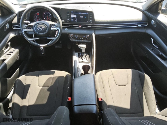 2021 Hyundai Elantra SEL with VIN KMHLM4AGXMU121570, listed as a Copart auction lot 51968205 with 46,229 mi miles and Clean Title. Bid and sale history available at carsss.com. Image 8.