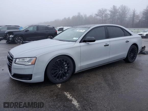 2016 Audi A8 3.0T z VIN WAU34AFD5GN014679, wystawiony jako Copart lot #86691744 z przebiegiem 119 422 mil mil oraz Szkoda całkowita • Salvage title. Historia ofert i sprzedaży dostępna na DreamBid. Obrazek 1.
