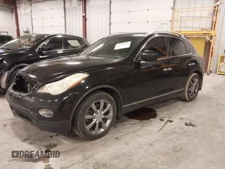 2010 Infiniti EX Journey with VIN JN1AJ0HP1AM702022, listed as a IAAI auction lot 41919333 with 148,670 mi miles. Bid and sale history available at carsss.com. Image 2.