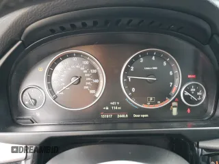 2015 BMW X5 sDrive35i with VIN 5UXKR2C51F0H39390, listed as a Copart auction lot 46475705 with 151,917 mi miles and Salvage Title. Bid and sale history available at carsss.com. Image 9.