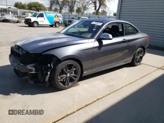 2017 BMW 2 Series with VIN WBA2G1C5XHV638821, listed as a Copart auction lot 47969015 with 60,007 mi miles and Salvage title. Bid and sale history available at DreamBid. Image 1.