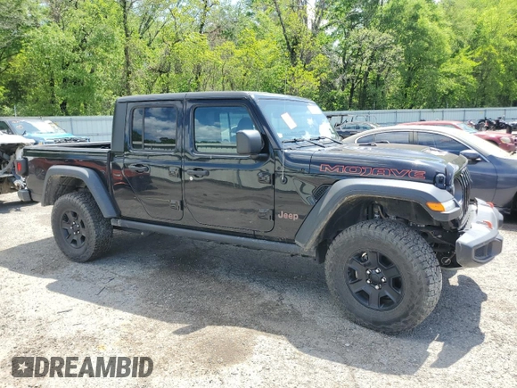 2023 Jeep Gladiator Mojave z VIN 1C6JJTEG9PL510727, wystawiony jako Copart lot #52186175 z przebiegiem 16 793 mil mil oraz Szkoda całkowita • Salvage title. Historia ofert i sprzedaży dostępna na DreamBid. Obrazek 4.