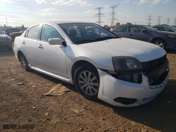 2010 Mitsubishi Galant FE with VIN 4A32B2FF6AE008597, listed as a Copart auction lot 54932304 with 125,195 mi miles and Salvage Title. Bid and sale history available at carsss.com. Image 4.