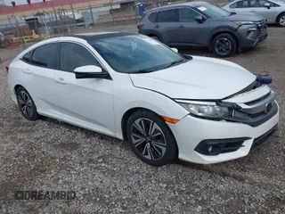 2016 Honda Civic Sedan EX-T with VIN 19XFC1F30GE004446, listed as a IAAI auction lot 41869428 with 91,482 mi miles. Bid and sale history available at carsss.com. Image 1.