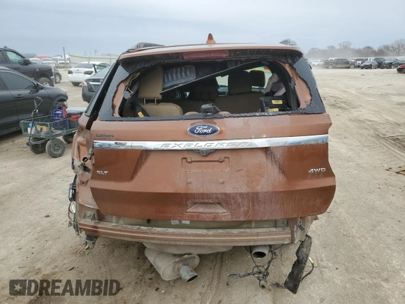 2017 Ford Explorer XLT with VIN 1FM5K8D8XHGA59764, listed as a Copart auction lot 48163295 with Not provided miles and Salvage title. Bid and sale history available at DreamBid. Image 6.