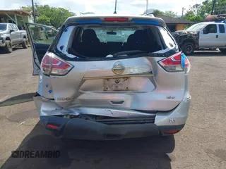 2015 Nissan Rogue SV with VIN 5N1AT2MT1FC857331, listed as a IAAI auction lot 41776854 with 83,142 mi miles and . Bid and sale history available at carsss.com. Image 6.