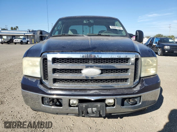 2007 Ford Super Duty F-250 XL with VIN 1FTSW20P27EA62819, listed as a Copart auction lot 82881444 with 244,004 mi miles and Salvage Title. Bid and sale history available at carsss.com. Image 5.