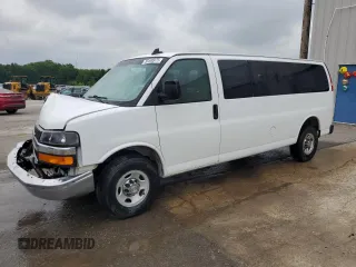 2016 Chevrolet Express Passenger LT z VIN 1GAZGPFF6G1178192, wystawiony jako Copart lot #58408975 z przebiegiem 154 788 mil mil oraz Szkoda całkowita • Salvage title. Historia ofert i sprzedaży dostępna na DreamBid. Obrazek 1.
