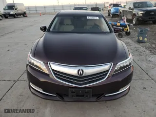 2014 Acura RLX Tech Pkg with VIN JH4KC1F51EC006225, listed as a Copart auction lot 48402475 with 162,645 mi miles and Salvage Title. Bid and sale history available at carsss.com. Image 5.