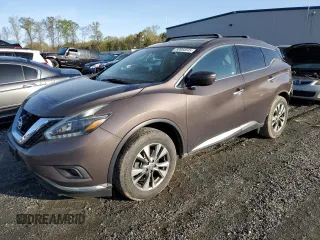2018 Nissan Murano Platinum with VIN 5N1AZ2MH4JN158539, listed as a Copart auction lot 50944545 with 106,345 mi miles and Salvage Title. Bid and sale history available at carsss.com. Image 1.