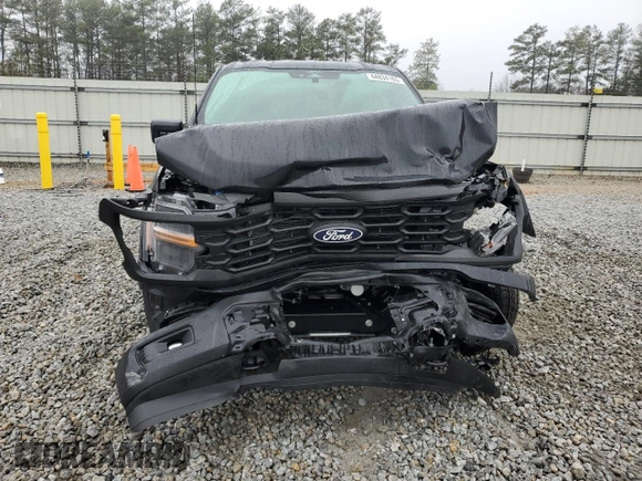2024 Ford F-150 STX with VIN 1FTFW2L52RFB08450, listed as a Copart auction lot 44834165 with 15,026 mi miles and Salvage Title. Bid and sale history available at carsss.com. Image 5.