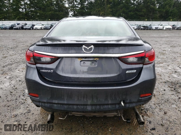 2014 Mazda Mazda6 i Touring with VIN JM1GJ1V61E1134743, listed as a Copart auction lot 47277015 with 108,166 mi miles and Salvage Title. Bid and sale history available at carsss.com. Image 6.