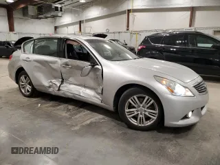2011 Infiniti G25 x with VIN JN1DV6AR9BM652195, listed as a Copart auction lot 83421974 with 103,297 mi miles and Non Repairable. Bid and sale history available at DreamBid. Image 4.