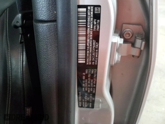 2015 Jeep Renegade Limited z VIN ZACCJBDT2FPB28527, wystawiony jako Copart lot #56990745 z przebiegiem 135 726 mil mil oraz Szkoda całkowita • Salvage title. Historia ofert i sprzedaży dostępna na DreamBid. Obrazek 13.