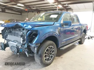 2022 Ford F-150 XL with VIN 1FTFW1ED2NFB76143, listed as a IAAI auction lot 41786244 with 20,862 mi miles. Bid and sale history available at carsss.com. Image 19.